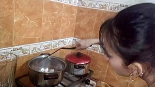 isn't my peruvian putita enchanting? she cooks dances fucks all in one!