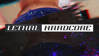 Mega busty blonde slurps sloppy deepthroat then rides cock hard 🔥🍆💦