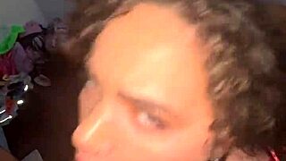 Curly Haired Nympho Sloppy Blowjob Facial Cumshot Flaxk