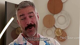 ever wonder what happens when hubby shares his wife's tight ass for a wild anal pounding