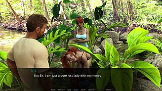 lets dive into group fun with fiery redhead action