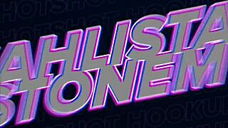 kahlista stonem's throat wrecked by rough face fuck