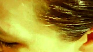 suckin fresh dick straight out the shower with my big tits slut wife