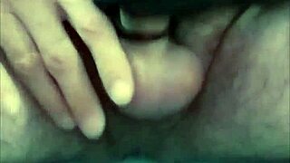 Masturbating Sensually with Latex Gloves and Cock Ring Tease Series