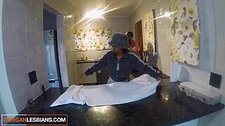 black college roommates caught licking pussies in kitchen dorm