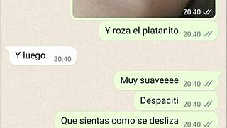 Latina Girlfriend Gets Super Horny on Phone Chat Part 3