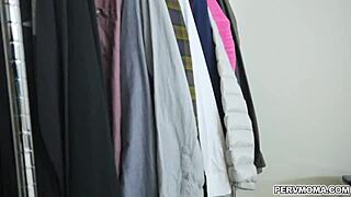 danica dillion gives stepson her panties and spreads milf pussy wide