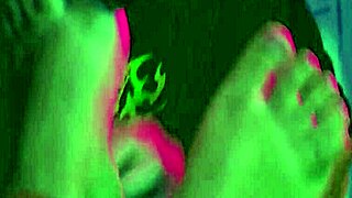 Oops, meant I drip candle wax on your bound feet while you gag on my toes in bondage play