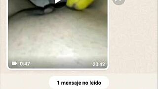 Latina Girlfriend Gets Super Horny on Phone Chat Part 3