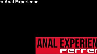 Wet first-timer pees during rough DAP DP monster gapes ATM anal