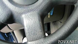 barely legal 18+ teen paid for rough pov blowjob and hard pussy pounding fuck