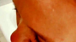 suckin fresh dick straight out the shower with my big tits slut wife