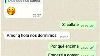 My girlfriend tastes my cum and loves it 😍💦