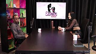 compilados do negro top delícia e alice vasconcelos shine in swing cast with tifany rocha on sheer red