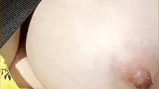 wifey, dare you flash those tits driving again?