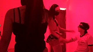 two sluts dance sensual for virgin birthday boy turning 18