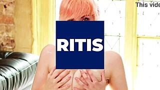 young neighbor girl slurps older man's load from condom teasingly