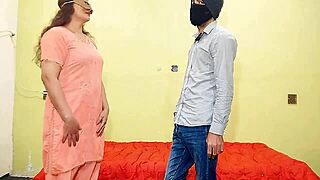 desi indian bhabhi big ass tits doggystyle fucked hard by boss hindi dirty talk