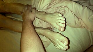 stylish teen 18+ begs massager for close-up pussy and big nipple videos during session