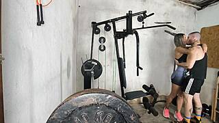 my gym trainer fucked me so good with his huge cock in my wet pussy