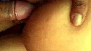 laura and i share intimate homemade moments together at home