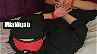Mia Niqab Strips Teases Rides Huge Cock Ass Worship Lingerie Pov Compilation