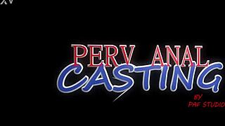 perv anal casting: no pussy, just deep balls assfucking, creampie, rimming, huge gapes in heels?