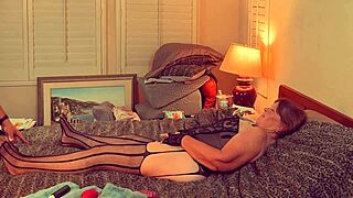 Stripper Granny Carmen Begs for Creampie Pounding