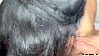 latina sluts go crazy licking and sucking bodybuilder's big balls 💦🔥