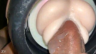 fleshlight fills up close with creamy finish