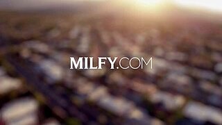 milfy bride aviana violet fucks peeping neighbor hard!