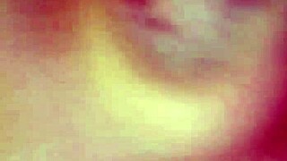 Girl fingers tits and pussy during solo bath fun