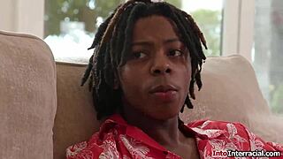 Step mommy milf licks sucks big black cock deepthroat cuz stepson skips college virgin