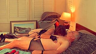 Stripper Granny Carmen Begs for Creampie Pounding