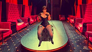 Stripper Granny Carmen Begs for Creampie Pounding