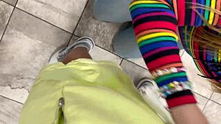 laney grey drops pov blowjob at jurassic park for brad newman