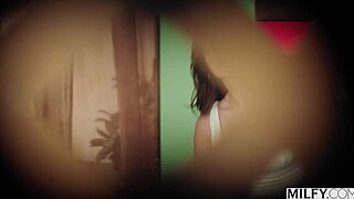 milfy bride aviana violet fucks peeping neighbor hard!