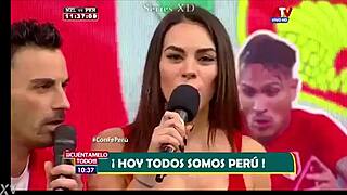 aida martinez strips bare for peruvian team selection