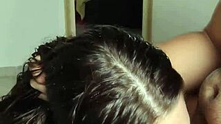 Submissive Cute Wife Sucks Hubby's Friend Deep With Big Ass And Natural Tits