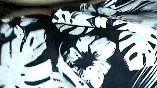 depois da festa swinger peguei uma carona com karina e lucas me comendo o cu de camisinha no rabo grande