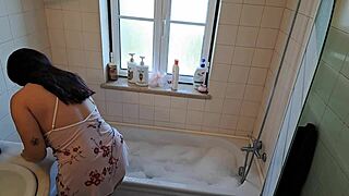 Latina Wife Calls Handyman for Hot Tub Fix Turns Suggestive