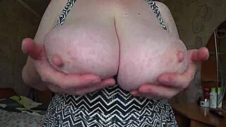 big gorgeous curves sway enticingly in intimate close-up reveal