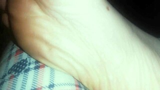 nicoletta walked barefoot all day now her tired feet need some dirty attention from her italian slave