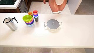 God, this bimbo doll's huge tits and ass make me explode every time