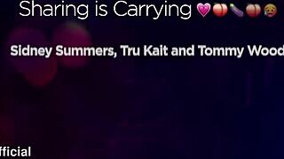 sidney summers and tru kait's juicy big asses crave that thick bwc sharing frenzy