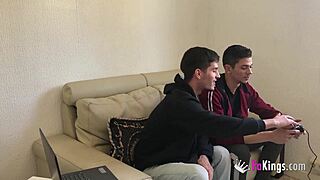 wanna see lily take two cocks bent over from best friends in threesome?