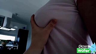 Stepmom Gulps Down Stepsons Huge Load After Sucking Cock Dry!