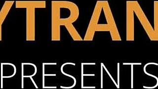 Big dick transsexual buries monster cock deep in latina's tight ass