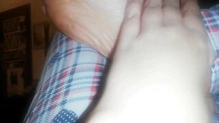 nicoletta walked barefoot all day now her tired feet need some dirty attention from her italian slave