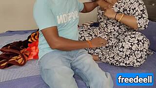 stepmom's hairy big pussy milks cock on mother's day taboo ride